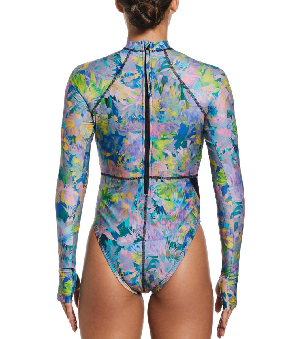 Nike Women's Victory Long Sleeve One Piece Swimsuit - Image 2
