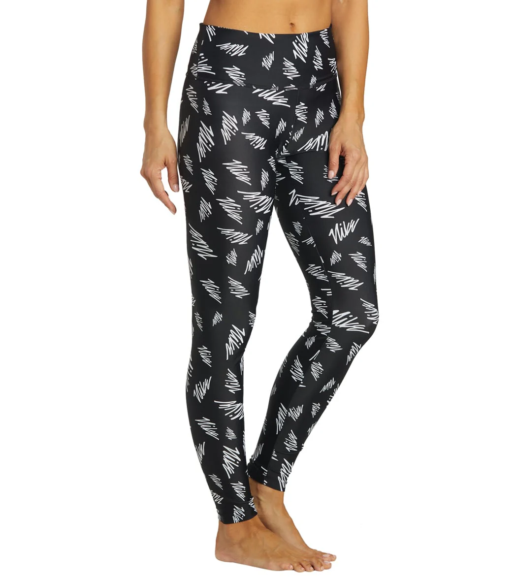 Nike Women's Victory Print Swim Slim Leggings - Image 2