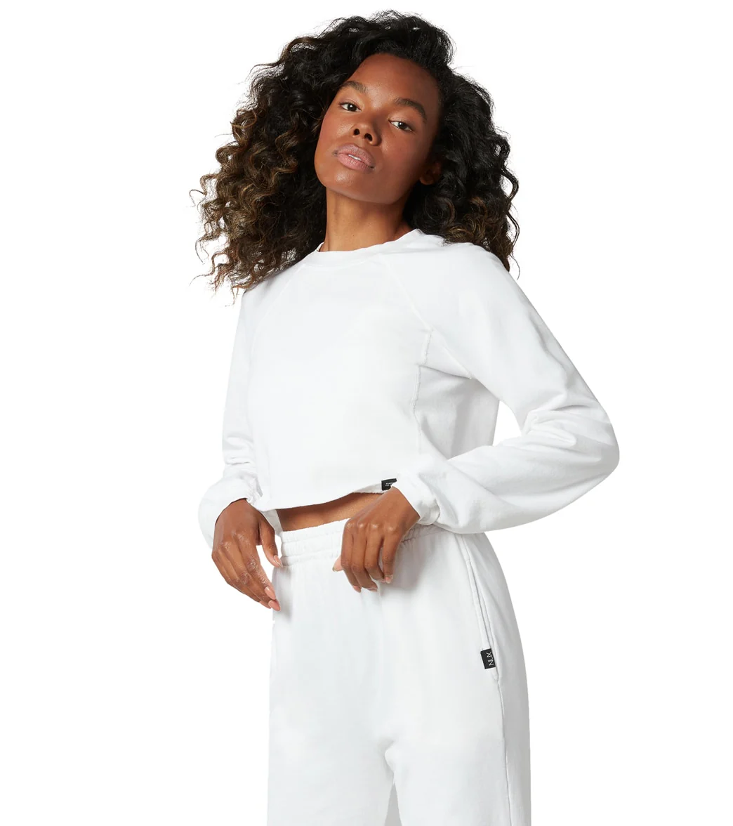 NUX Don't Stop Organic Crop Pullover - Image 31