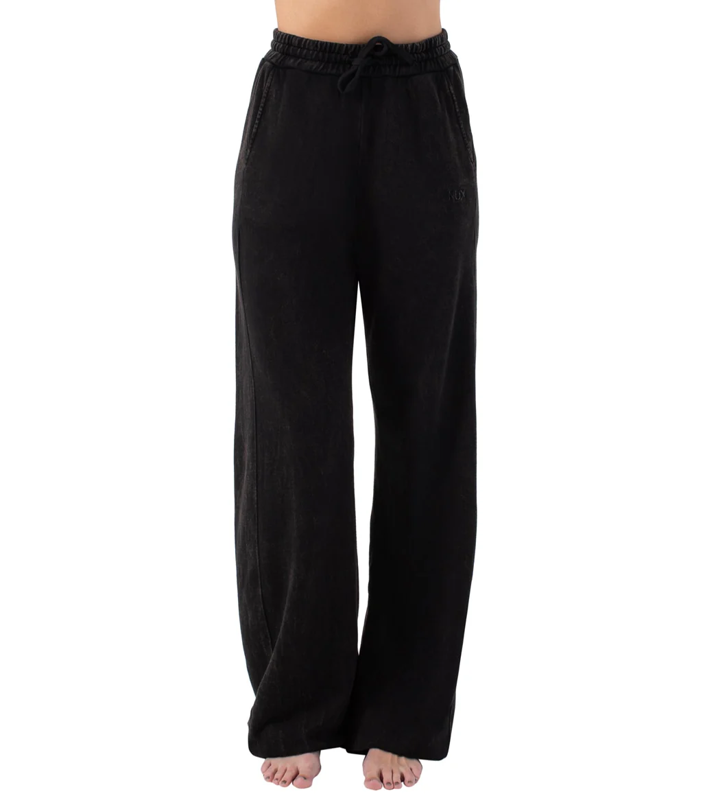 NUX Mineral Wash Terry Bootcut Pants - Image 5