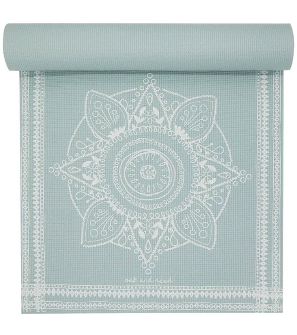 Oak and Reed 4mm Yoga Mat, Medallion Tapestry - Image 9