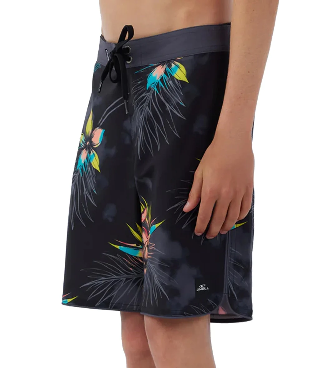 O'Neill Boys' 16" Hyperfreak Mysto Scallop Board Shorts (Big Kid) - Image 2