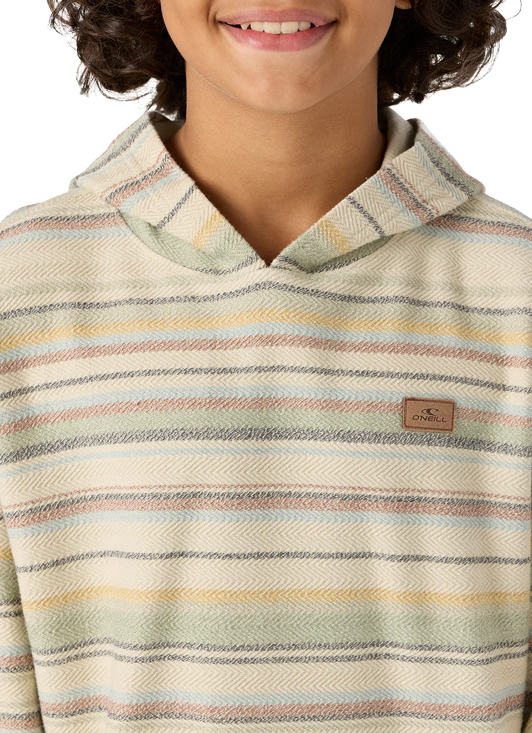 O'Neill Boys' Bavaro Stripe Pullover Hoodie (Big Kid) - Image 5