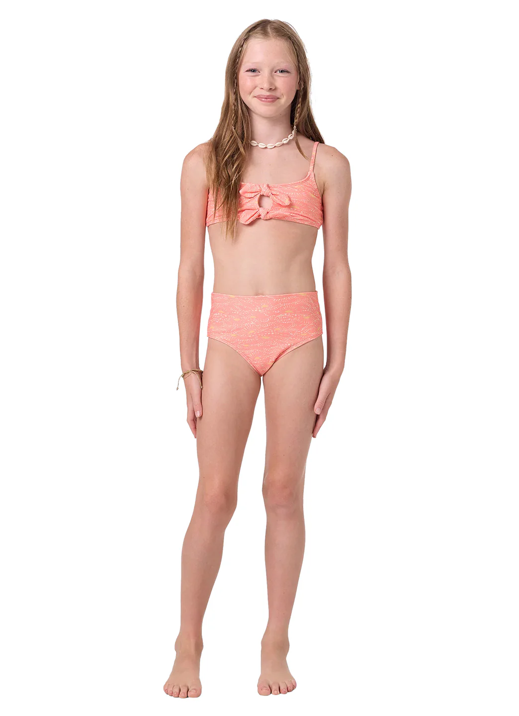 O'Neill Girls' Sunshine Hanky Tank Two Piece Bikini Set (Big Kid) - Image 6