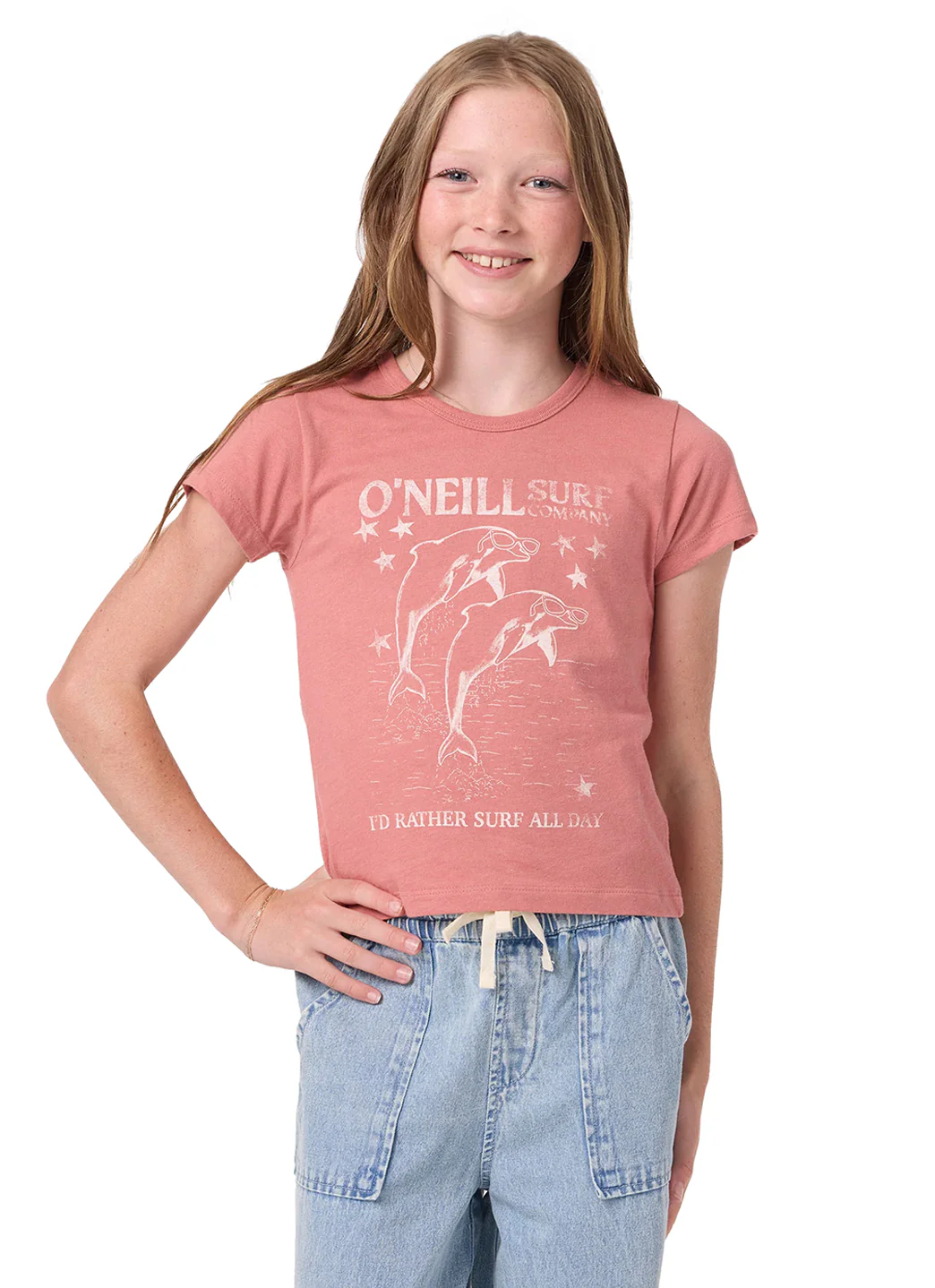 O'Neill Girls' Willa Skimmer Short Sleeve Tee (Big Kid) - Image 2