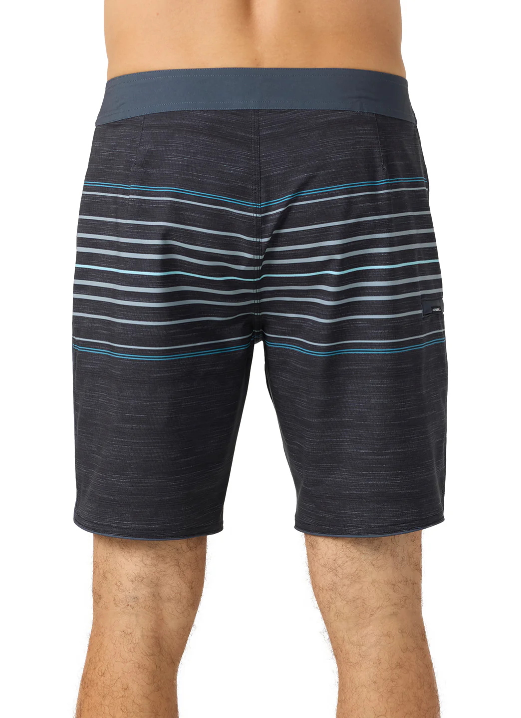 O'Neill Men's 18" Hyperfreak Heat Stripe Scallop Board Shorts - Image 5