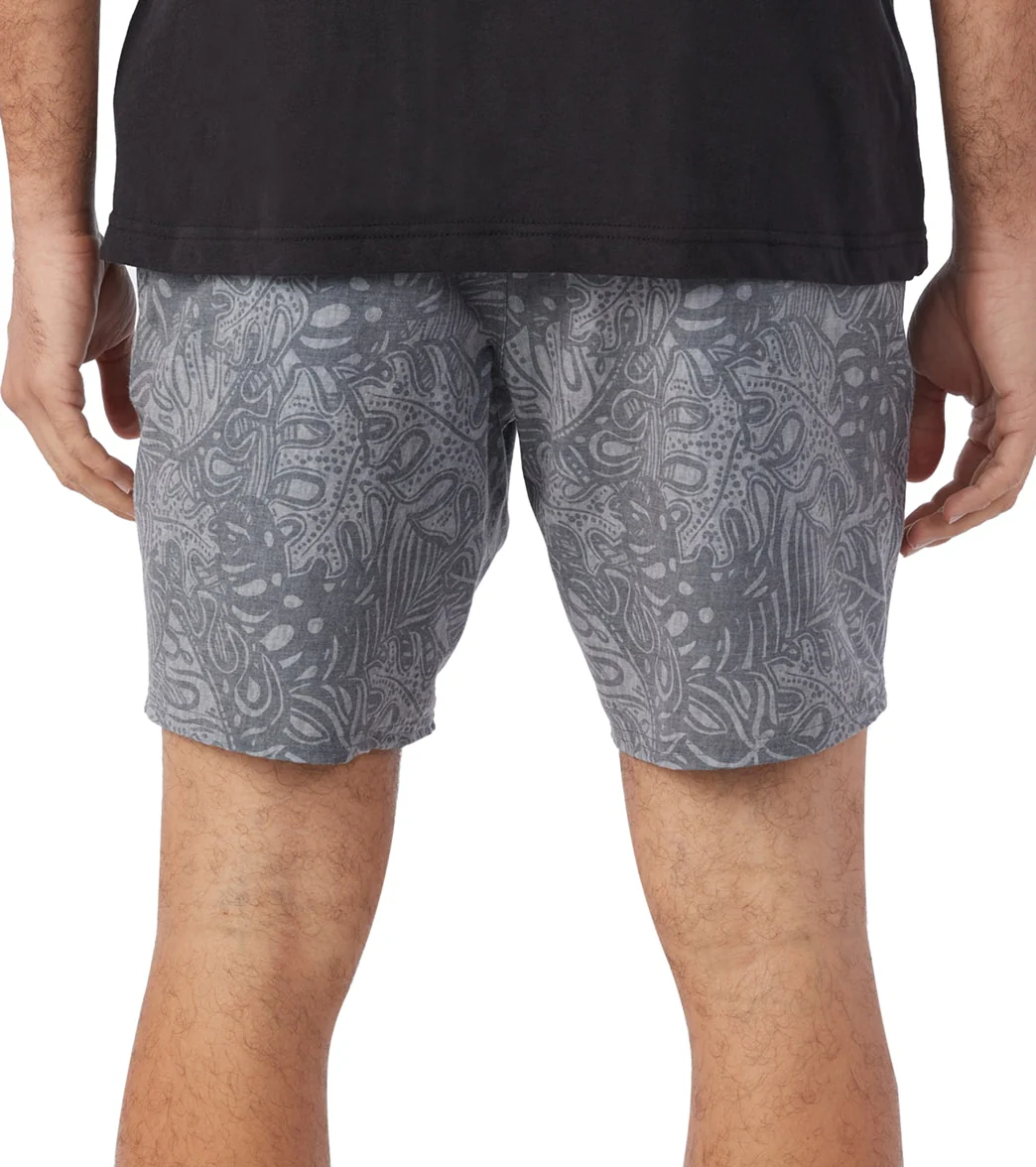 O'Neill Men's 18" Stockton Print Hybrid Swim Trunks - Image 20