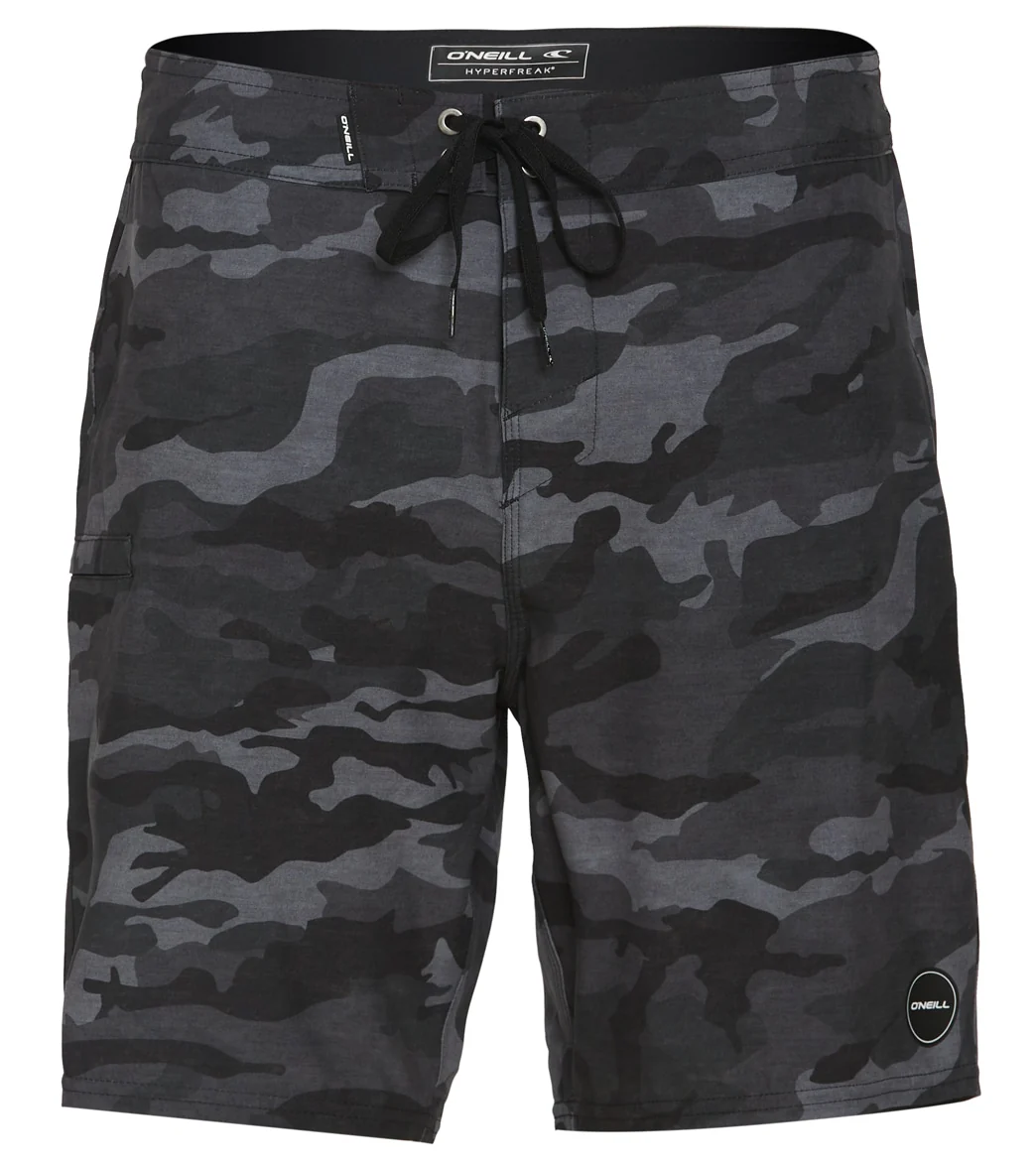 O'Neill Men's 19" Hyperfreak Camo Boardshorts