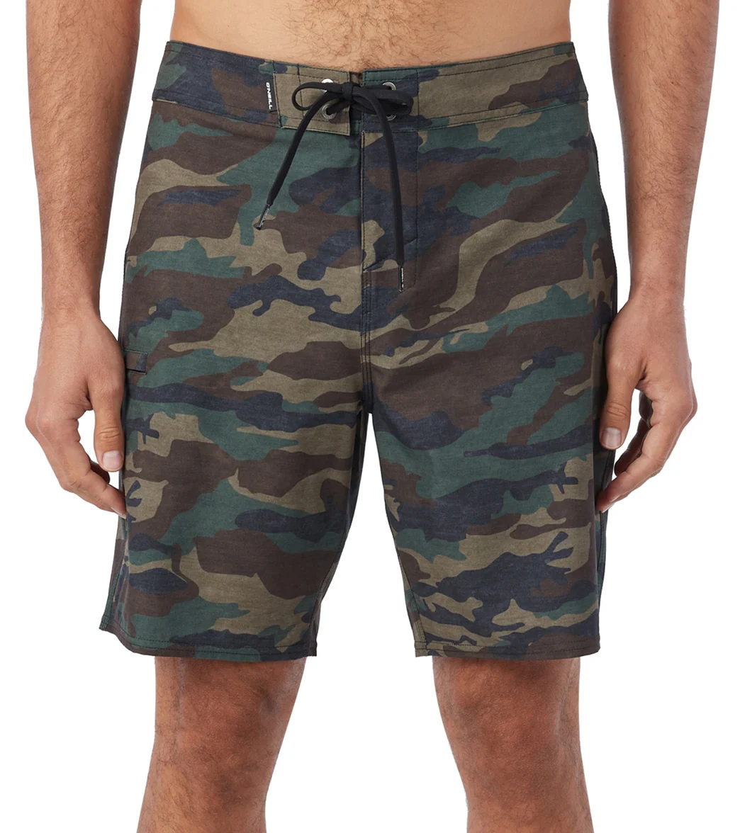 O'Neill Men's 19" Hyperfreak Heat Camo Board Shorts - Image 6
