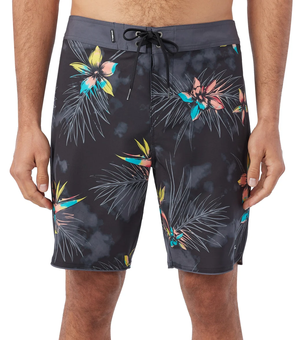 O'Neill Men's 19" Hyperfreak Mysto Scallop Board Shorts - Image 11