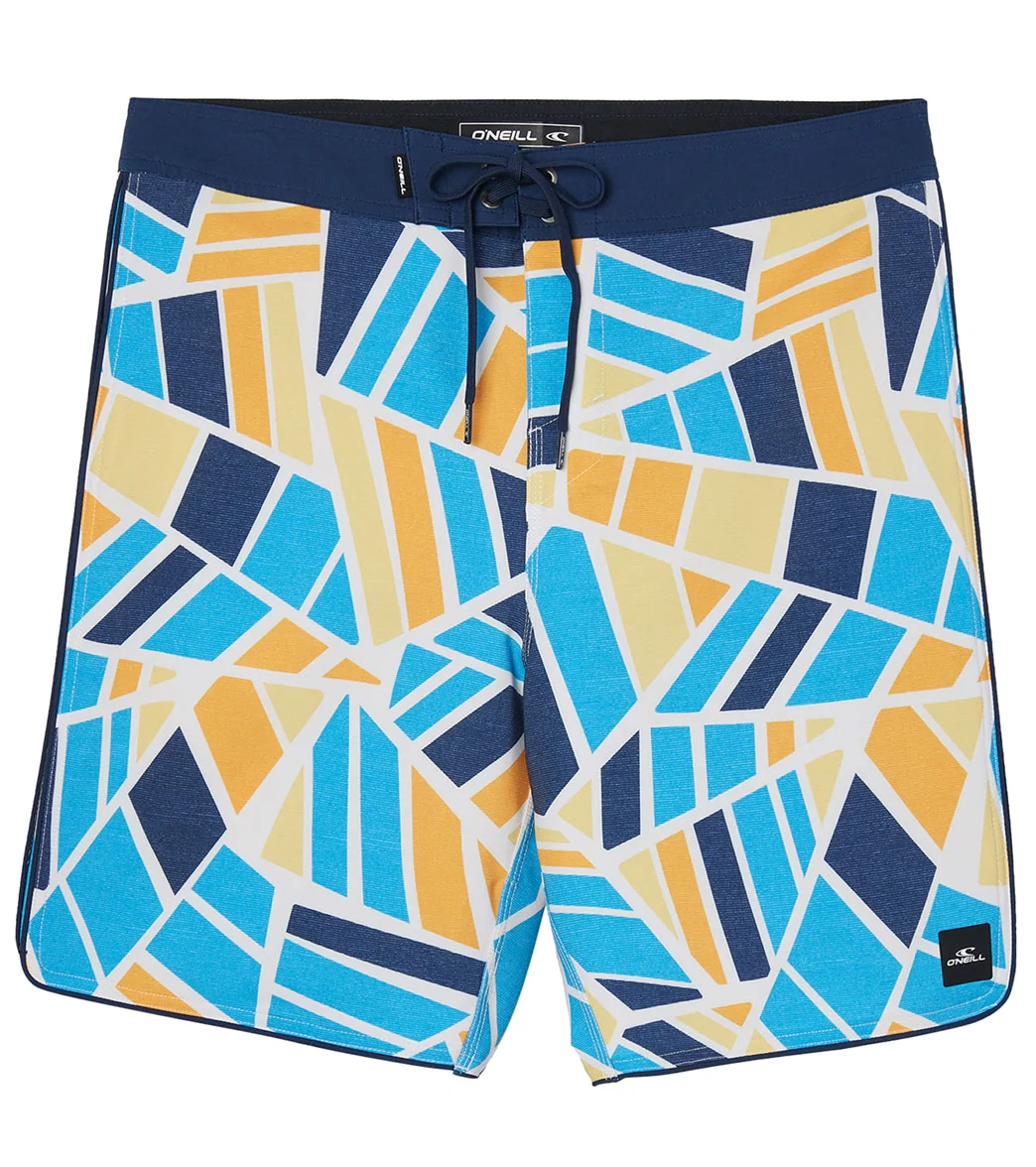 O'Neill Men's 19" Hyperfreak Mysto Scallop Board Shorts - Image 7
