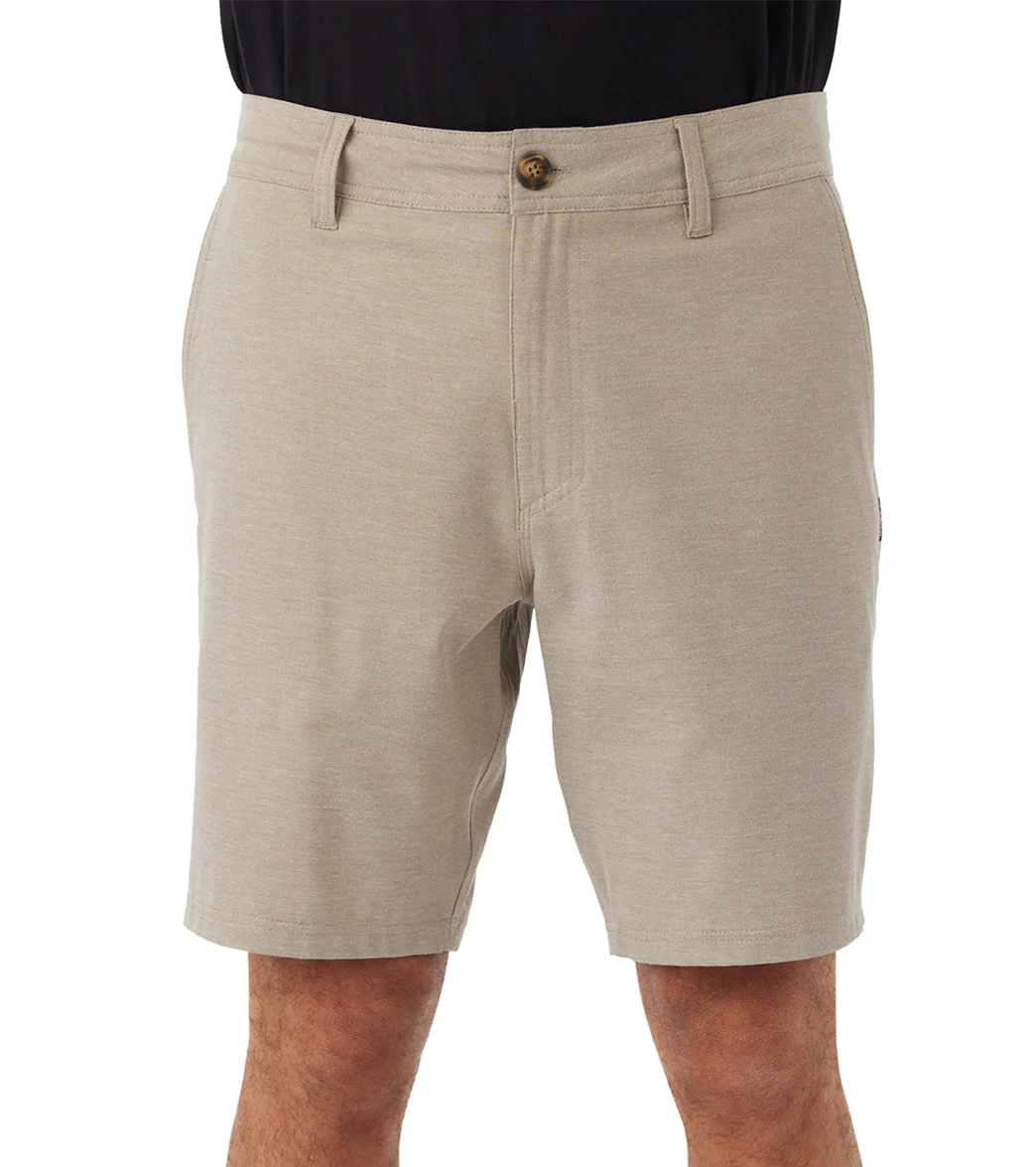 O'Neill Men's 19" Reserve Light Check Hybrid Shorts - Image 11