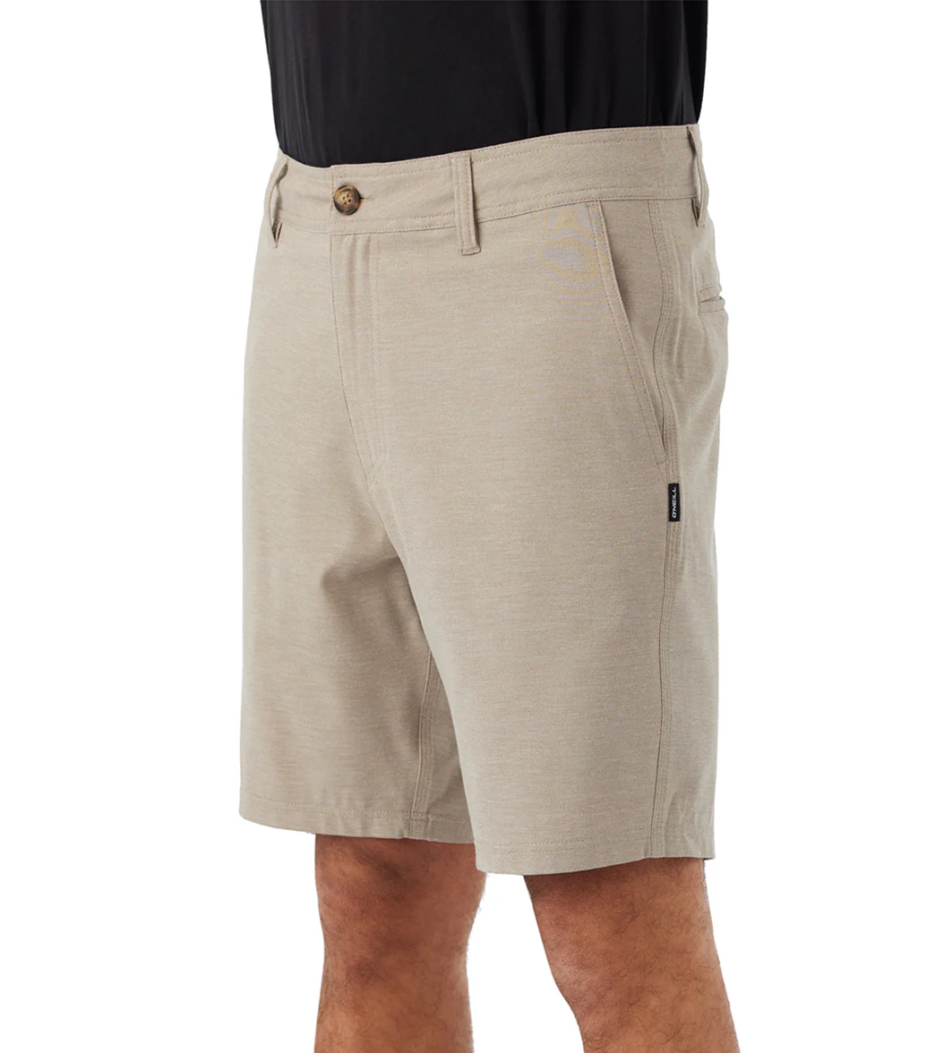 O'Neill Men's 19" Reserve Light Check Hybrid Shorts - Image 8