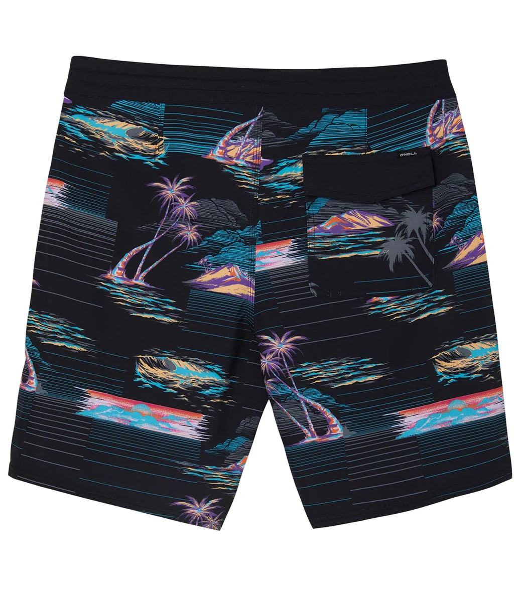 O'Neill Men's 19" Scenic Lines Cruzer Board Shorts - Image 5