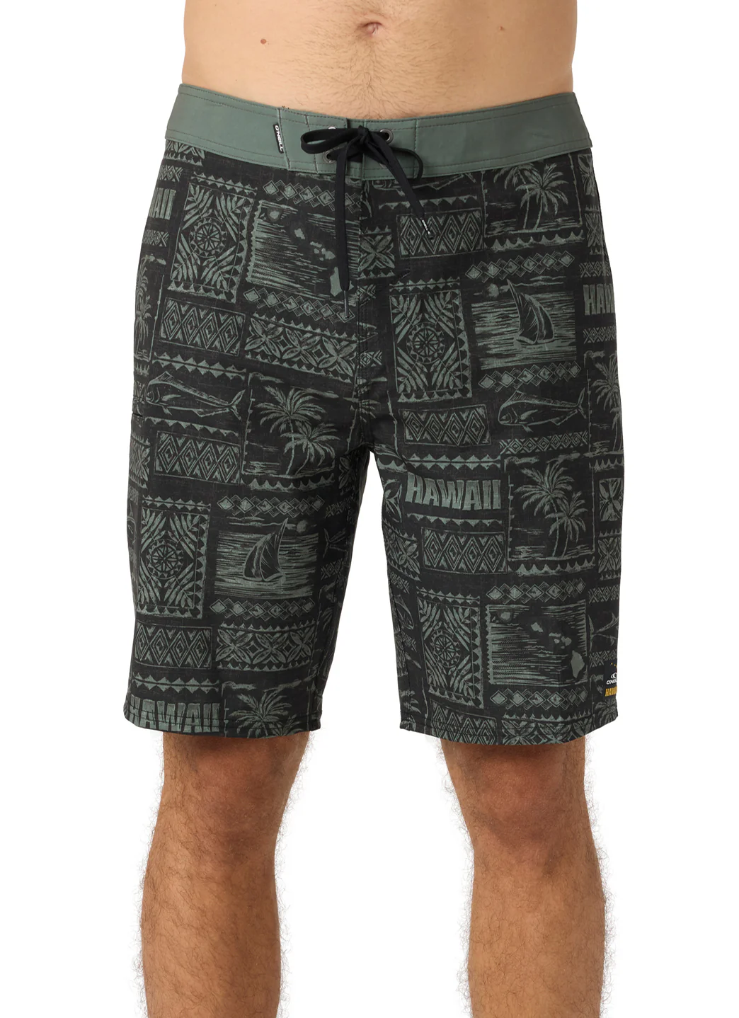 O'Neill Men's 20" Hyperfreak Heat Hawaii Board Shorts - Image 3