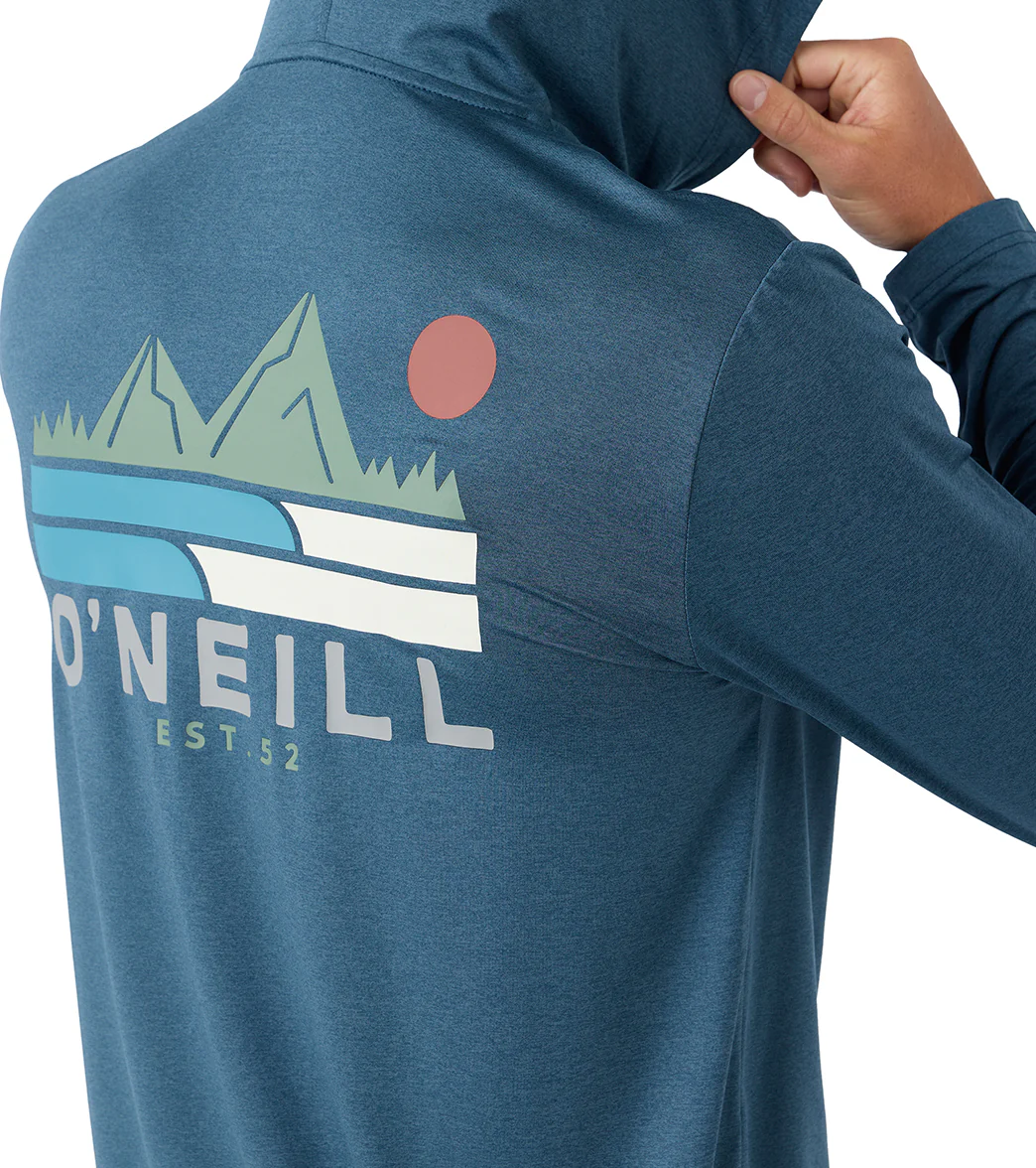 O'Neill Men's Traveler UPF Pullover Hooded Long Sleeve Surf Shirt - Image 4
