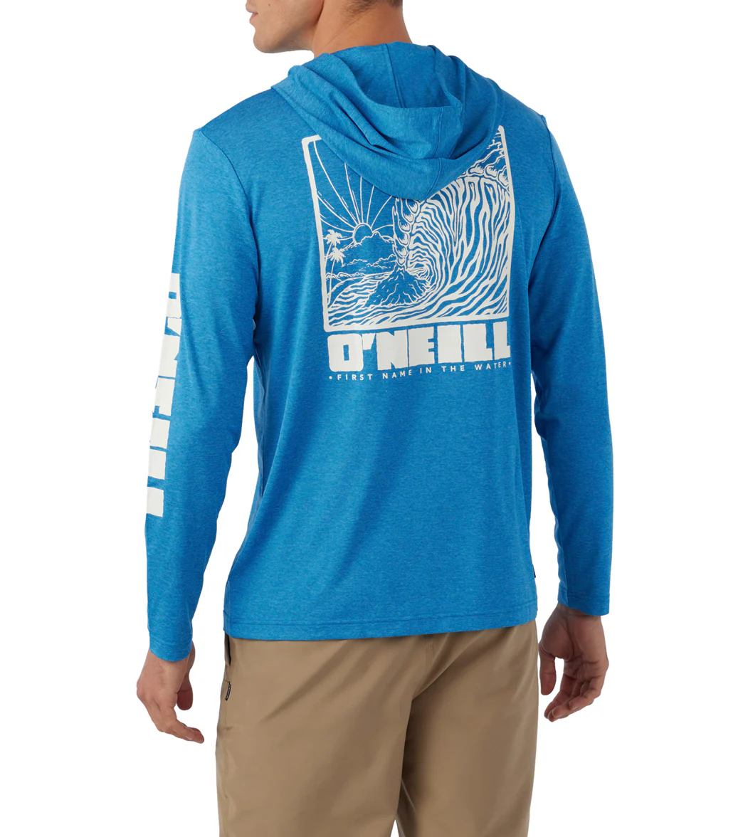 O'Neill Men's Traveler UPF Pullover Hooded Long Sleeve Surf Shirt - Image 9