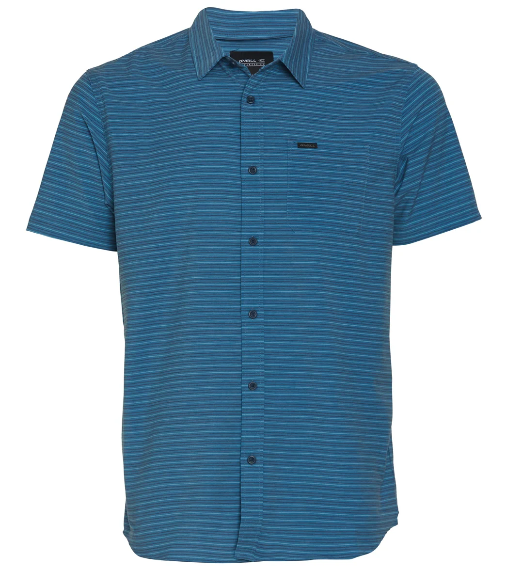 O'Neill Men's Trvlr Traverse Short Sleeve Button Up Shirt - Image 4