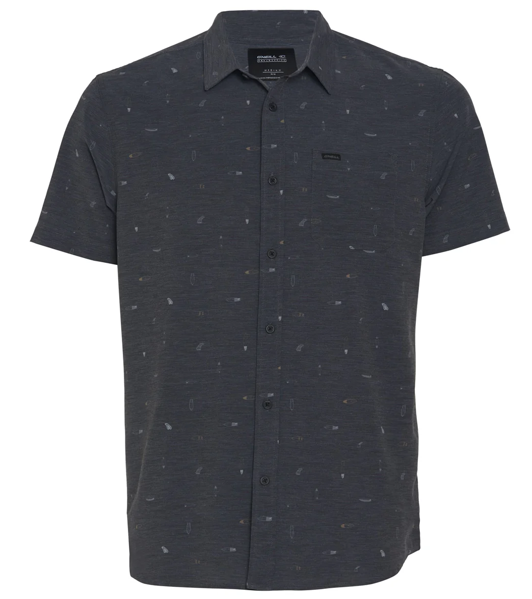 O'Neill Men's Trvlr Traverse Short Sleeve Button Up Shirt - Image 5
