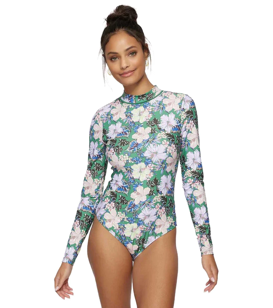O'Neill Women's Bellamy Myrtos Long Sleeve One Piece Swimsuit - Image 7