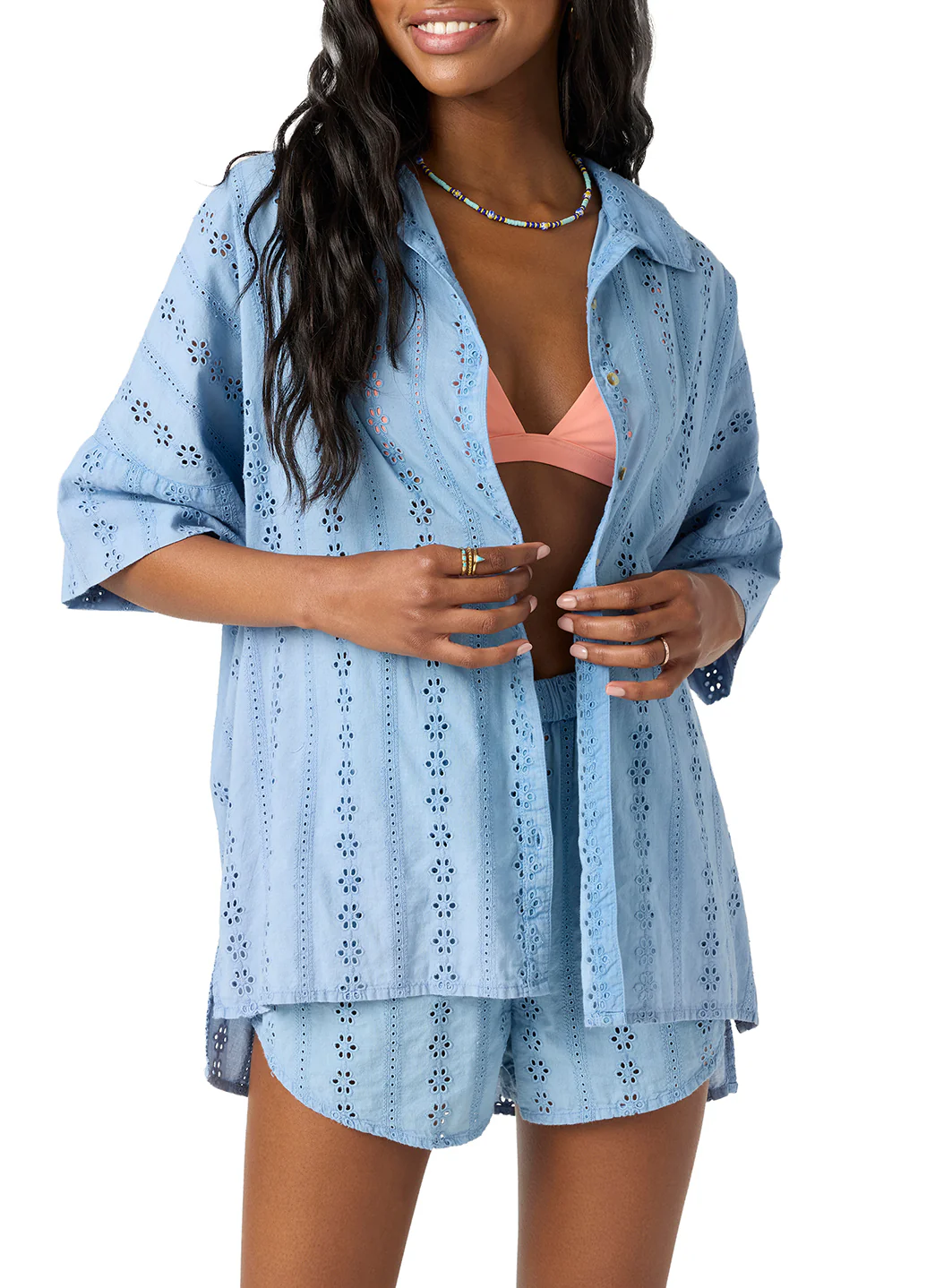 O'Neill Women's Olivia Shiffli Shirt Cover Up - Image 4