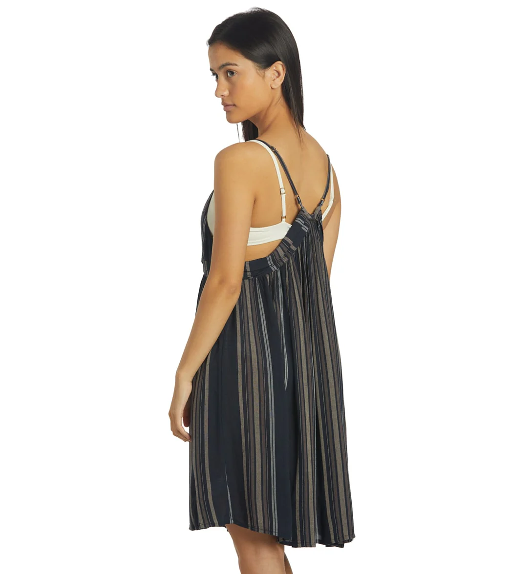 O'Neill Women's Saltwater Solids Stripe Tank Cover Up Dress - Image 3