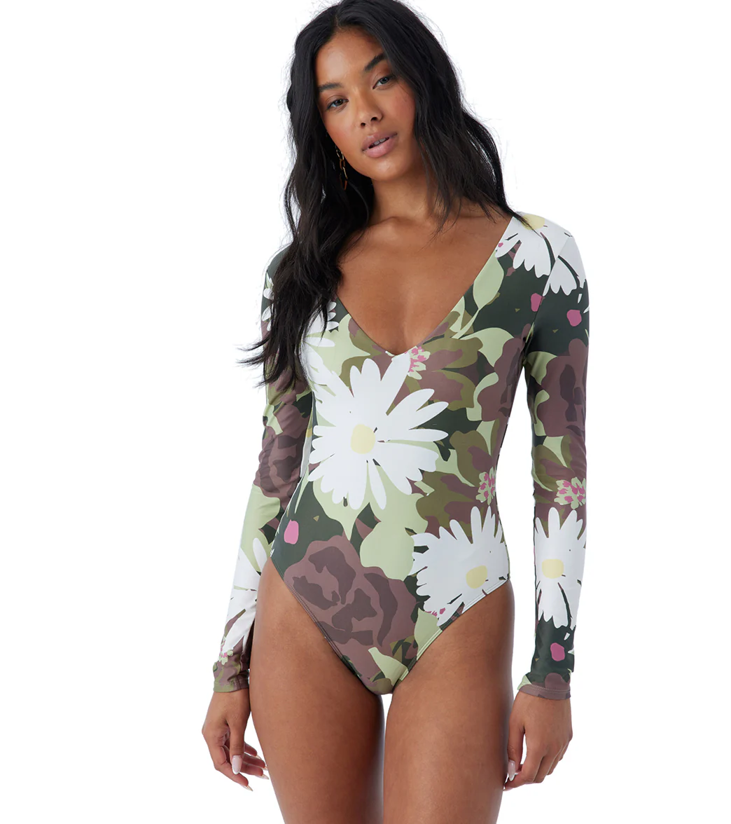O'Neill Women's Tamara Floral San Marco One Piece Swimsuit - Image 10
