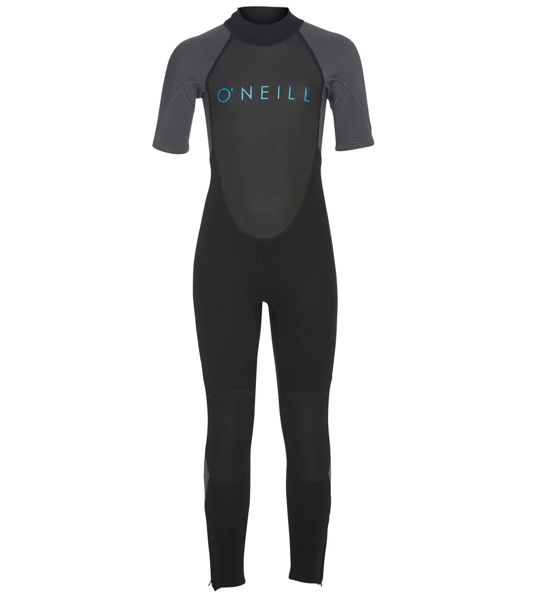 O'Neill Youth Reactor 2MM Back Zip Short Sleeve Fullsuit - Image 9