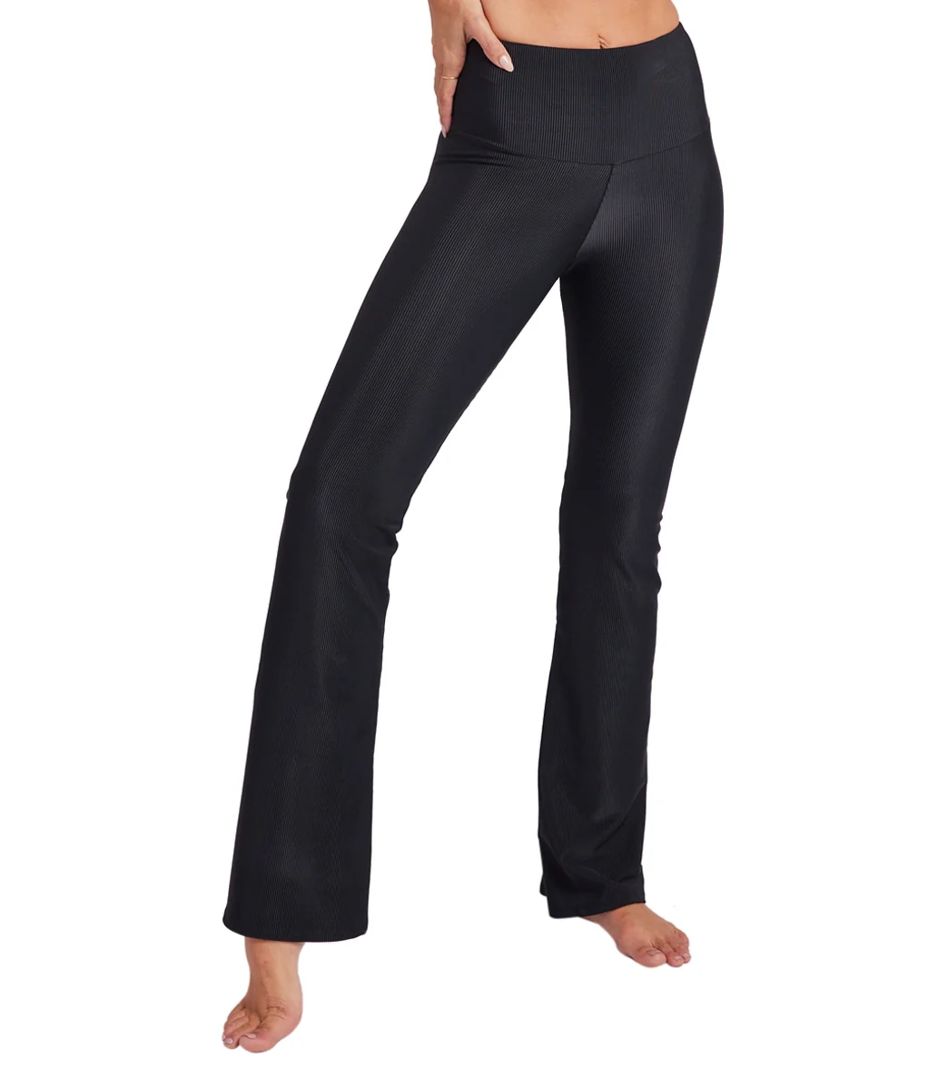 Onzie Rib Studio Flare Leg Pant - Image 6