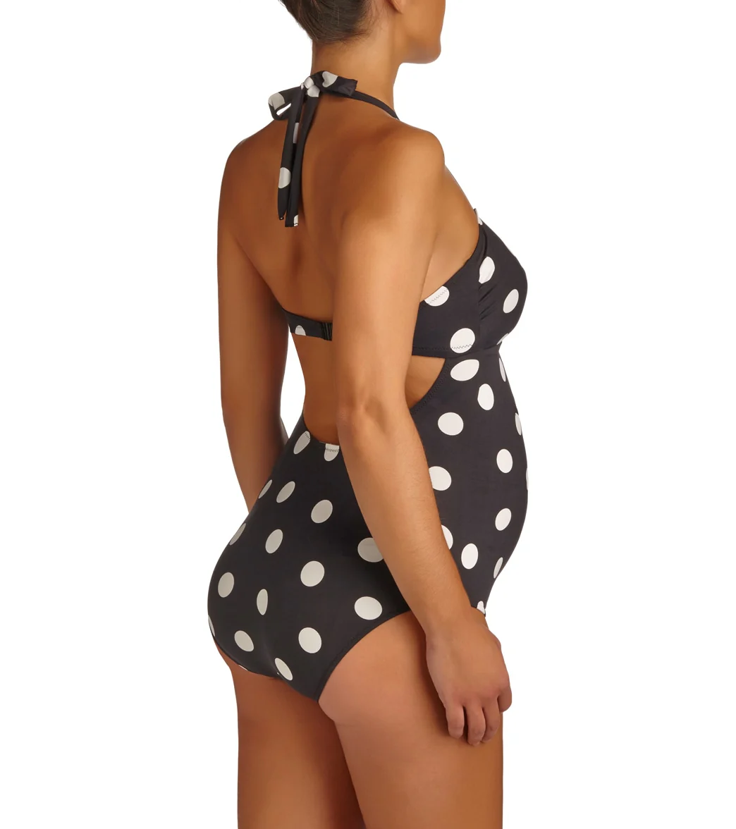Pez D'or Maternity Polka Dot One Piece Swimsuit - Image 3