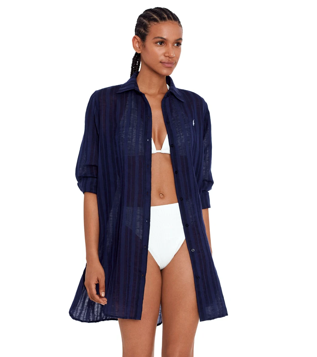 Polo Ralph Lauren Women's Boyfriend Shirt - Image 16