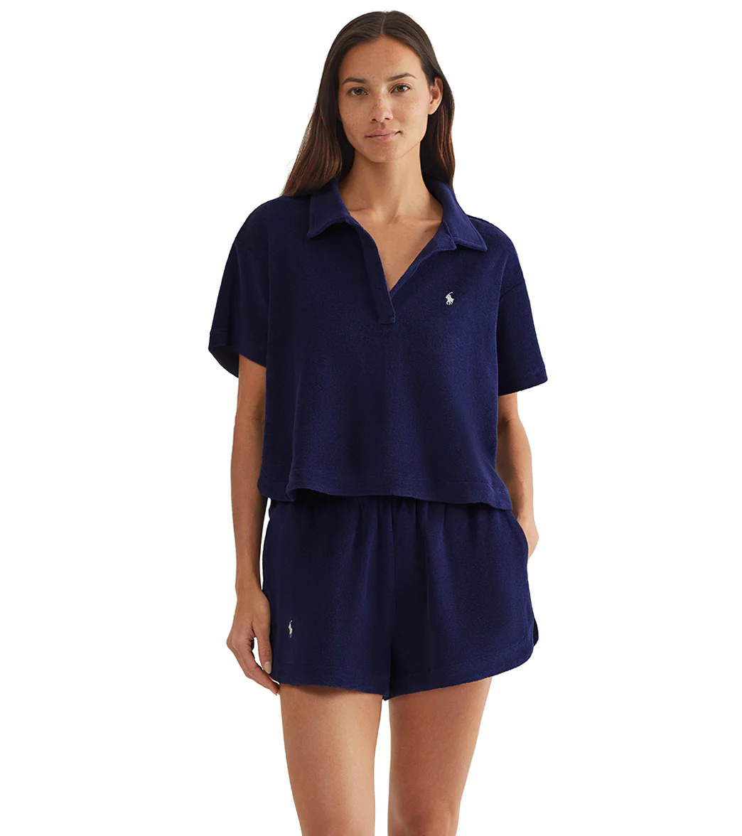 Polo Ralph Lauren Women's Collar Shirt & Short Set - Image 11