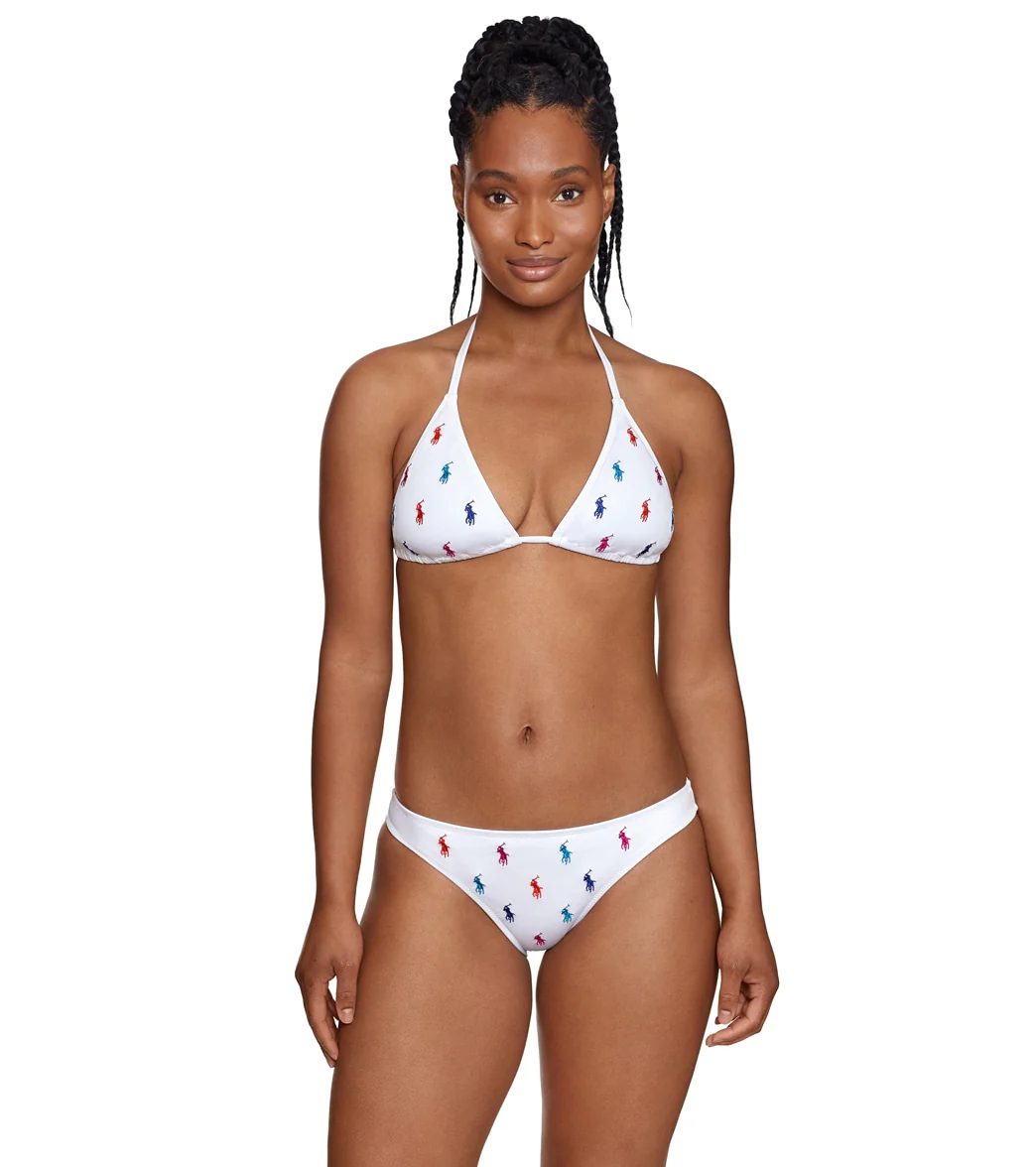 Polo Ralph Lauren Women's Logo Icons Devin Hipster Bikini Bottom - Image 4