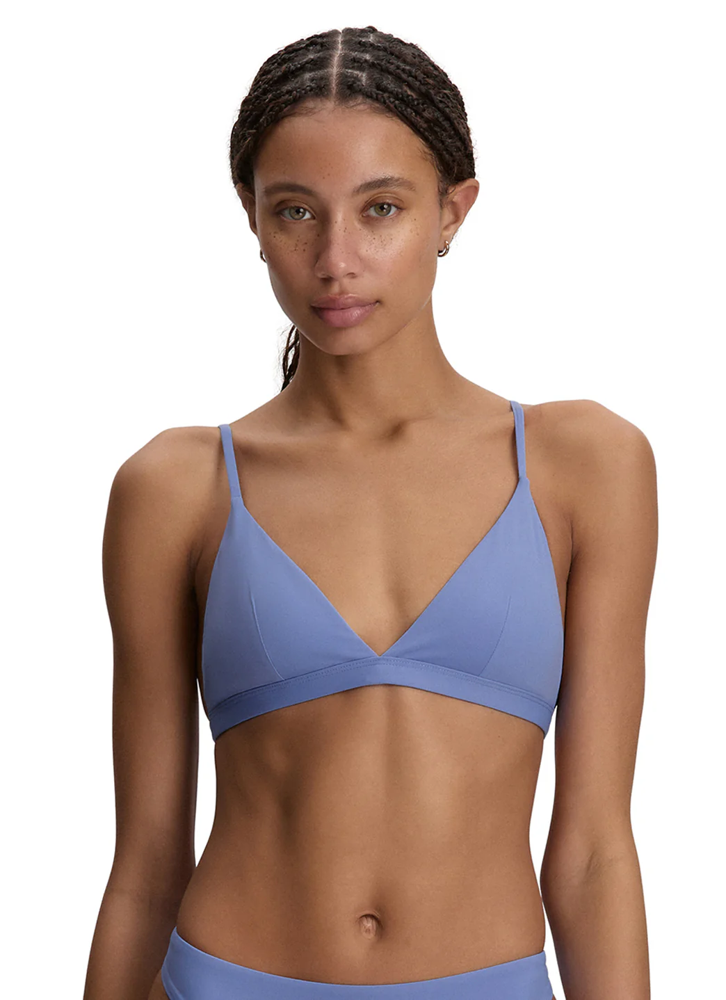 Polo Ralph Lauren Women's Minimal Solids V Neck Bralette Bikini Top - Image 8