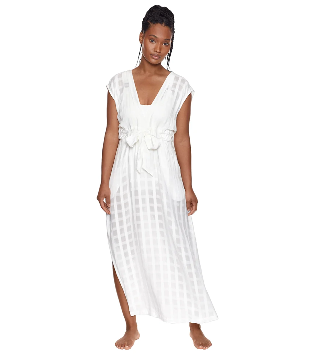 Polo Ralph Lauren Women's Plaid Beachwear Plunge Maxi Dress - Image 13