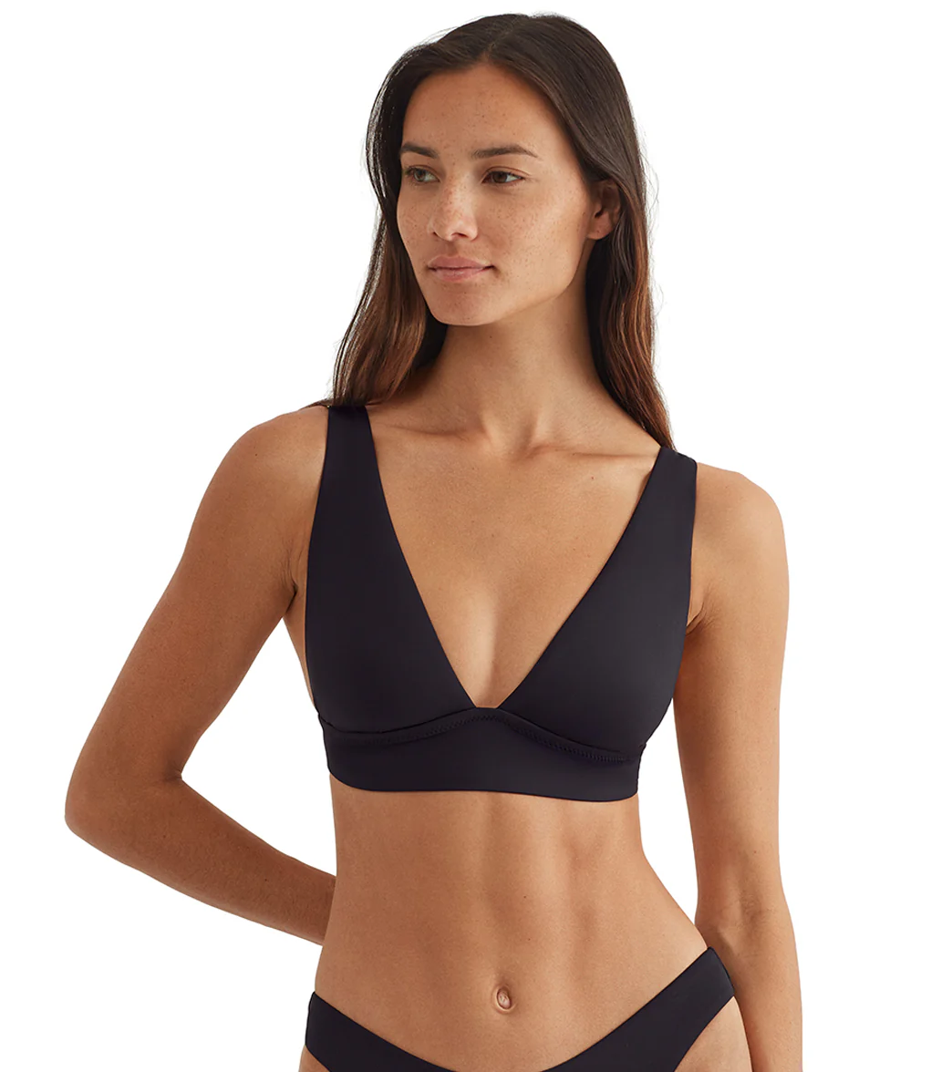 Polo Ralph Lauren Women's Signature Solids Over The Shoulder V Neck Bikini Top - Image 5