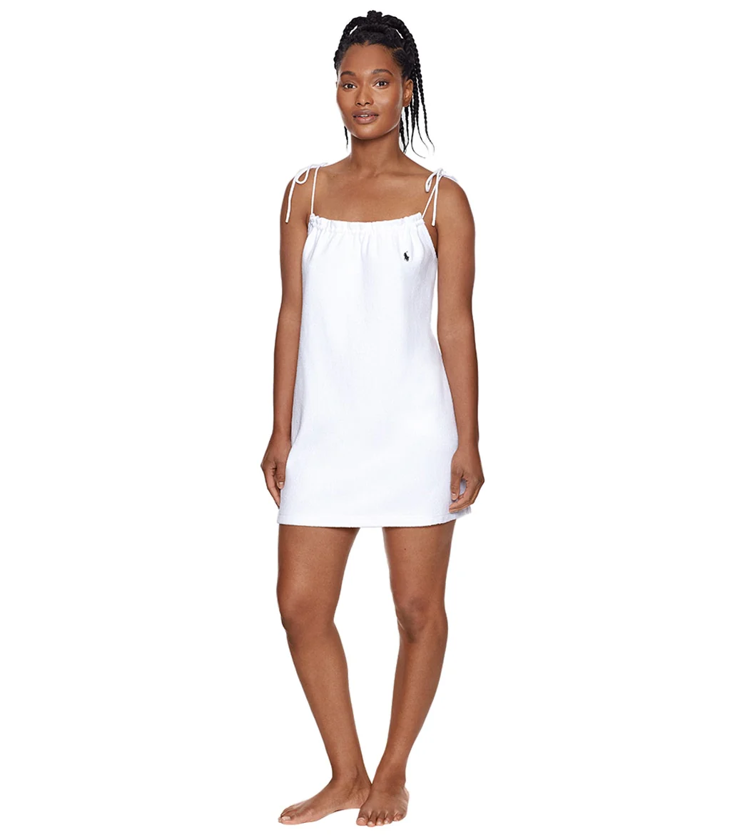 Polo Ralph Lauren Women's Terry Shoulder Tie Dress - Image 4