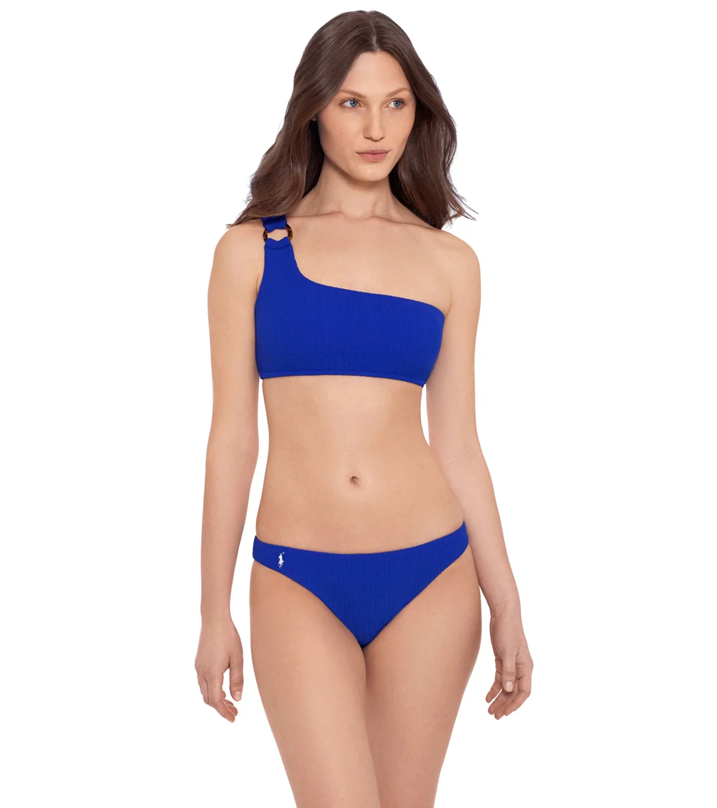 Polo Ralph Lauren Women's Twist One Shoulder Bikini Top - Image 11