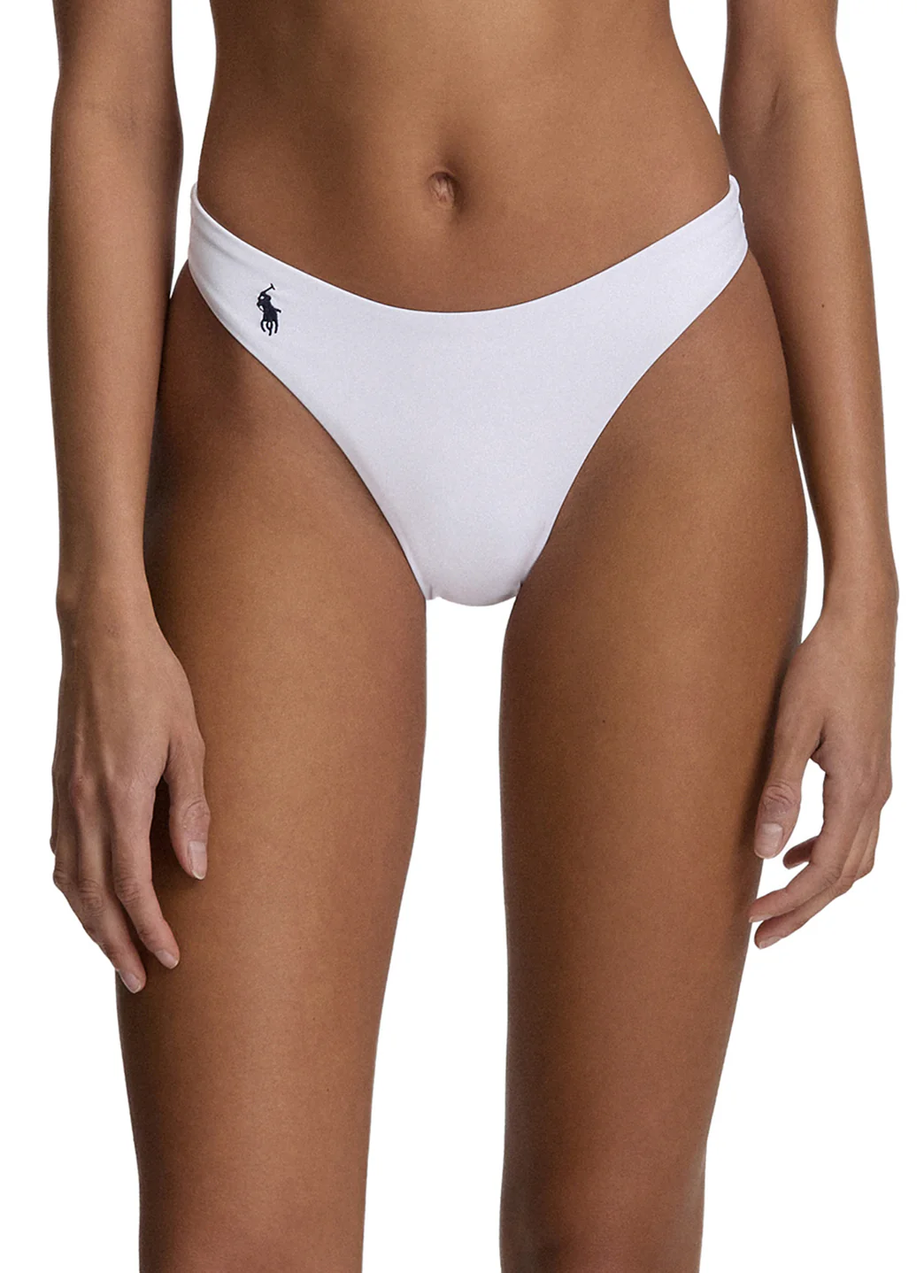 Polo Ralph Lauren Women's USA Logo High Leg Scoop Bikini Bottom - Image 3