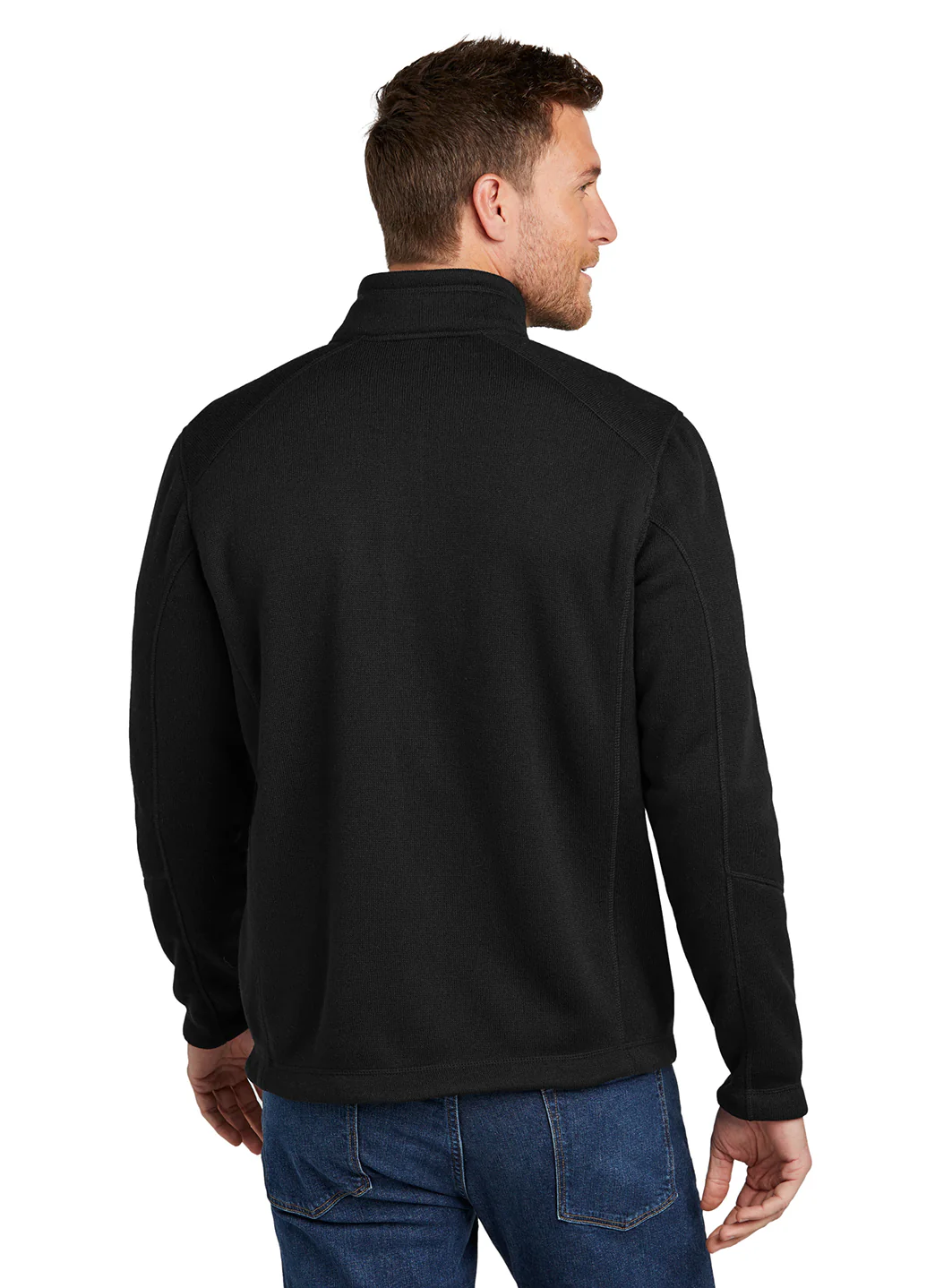 Port Authority Men's Arc Sweater Fleece Jacket - Image 12