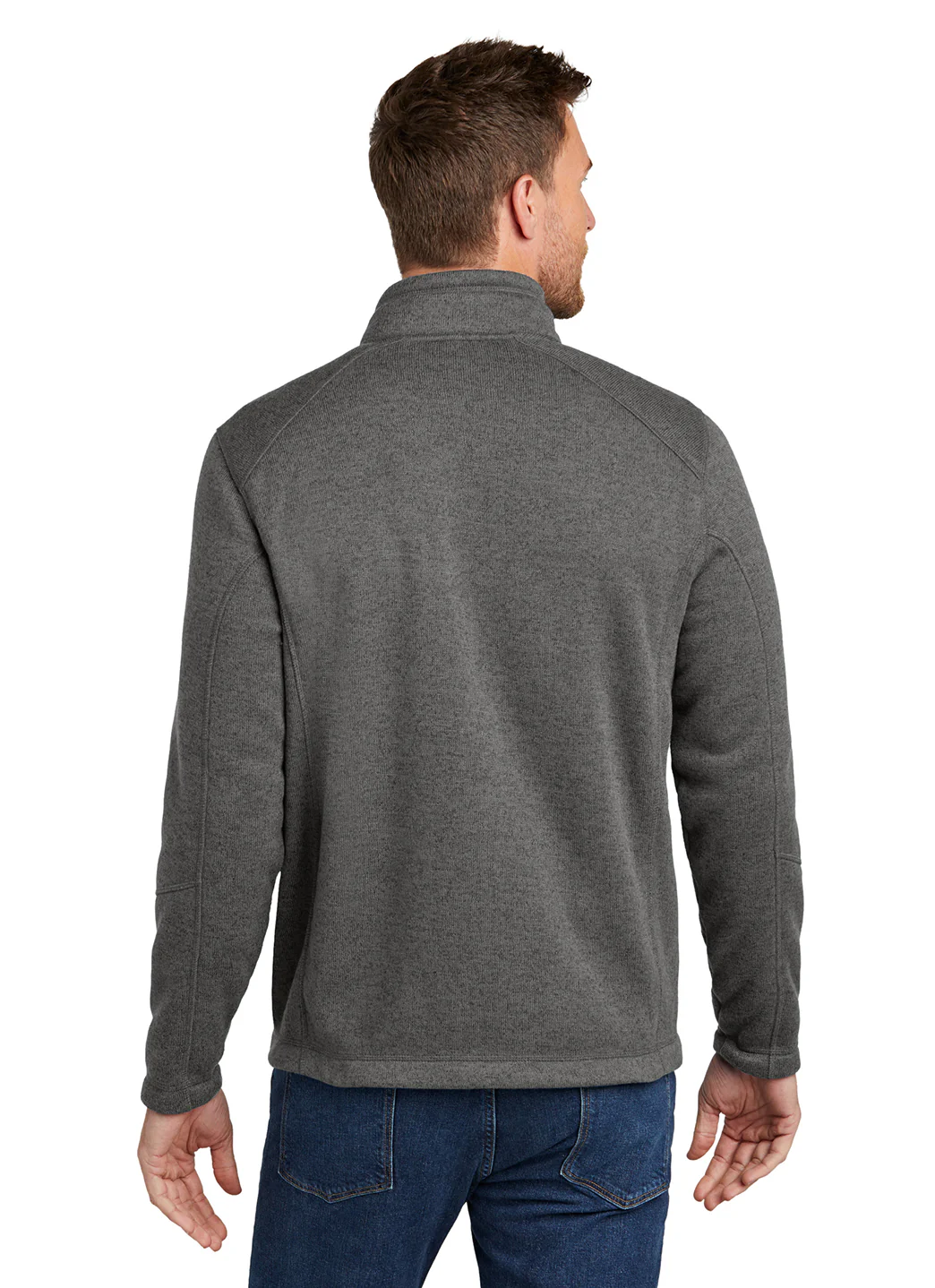Port Authority Men's Arc Sweater Fleece Jacket - Image 18