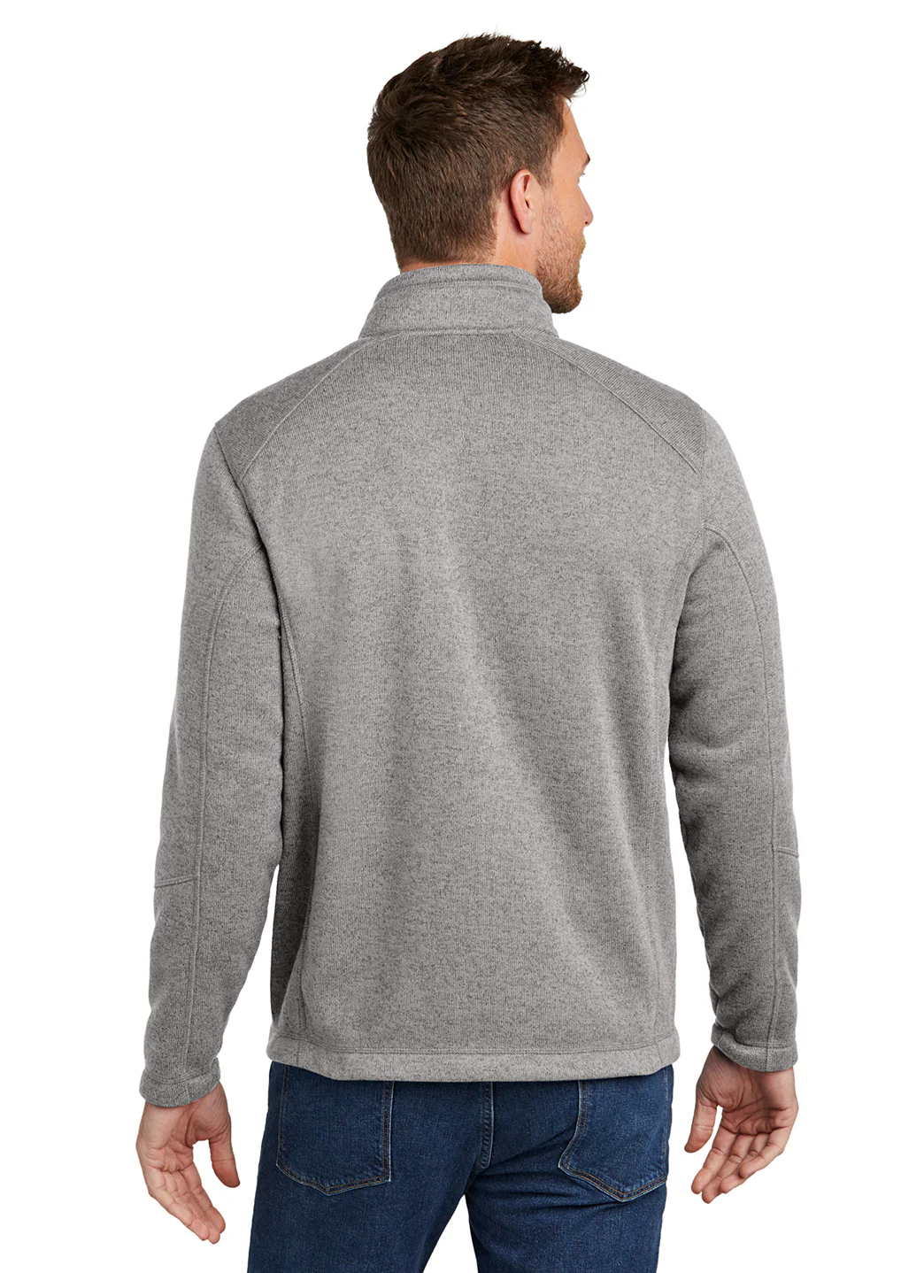 Port Authority Men's Arc Sweater Fleece Jacket - Image 25