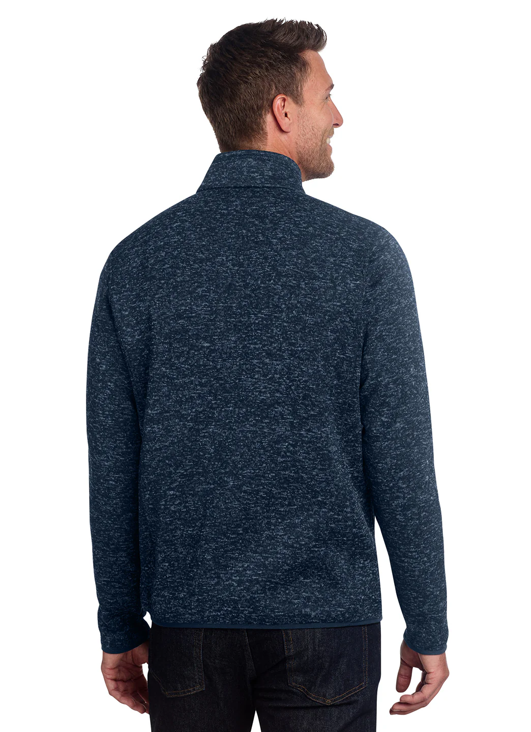 Port Authority Men's Sweater Fleece Jacket - Image 11