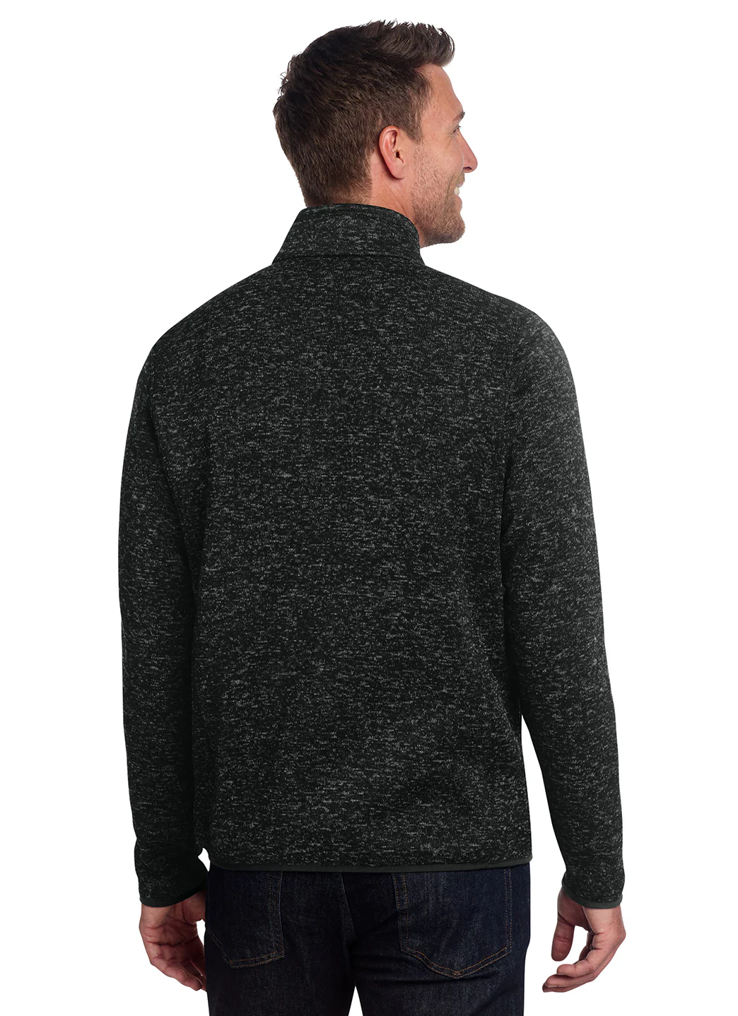 Port Authority Men's Sweater Fleece Jacket - Image 26