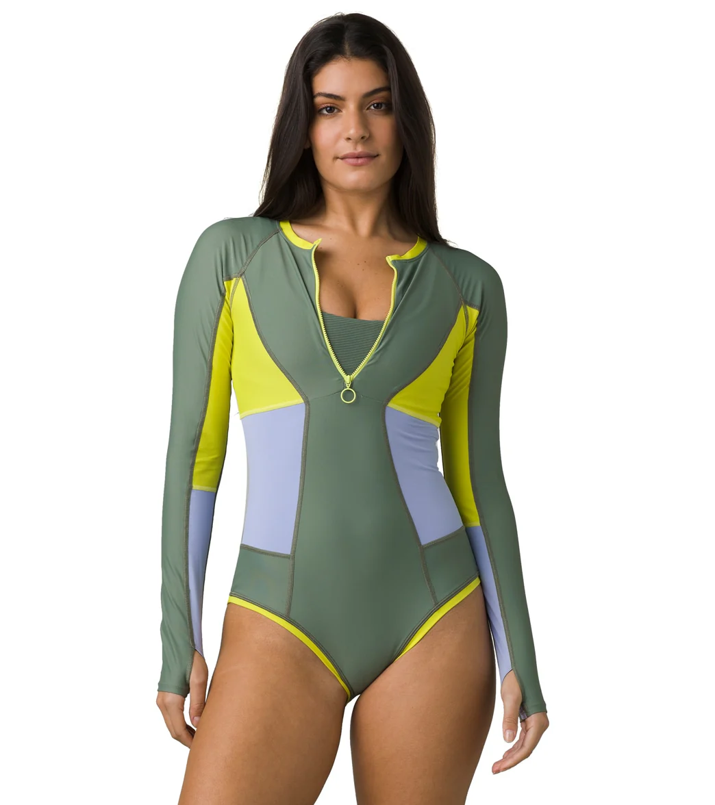 prAna McKalya Long Sleeve One Piece Swimsuit - Image 14