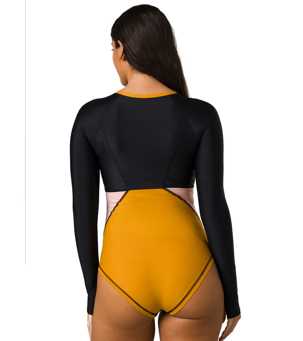 prAna McKalya Long Sleeve One Piece Swimsuit - Image 2
