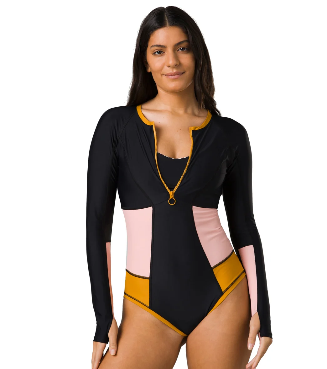prAna McKalya Long Sleeve One Piece Swimsuit - Image 6