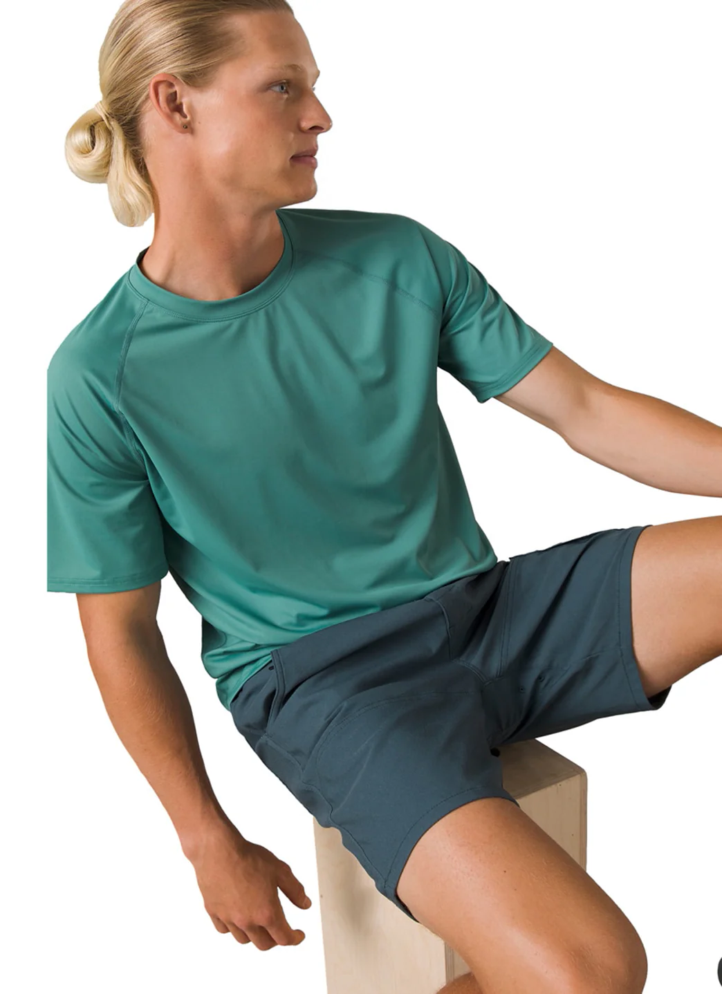 prAna Men's Lost Sol Short Sleeve Crew Shirt - Image 3