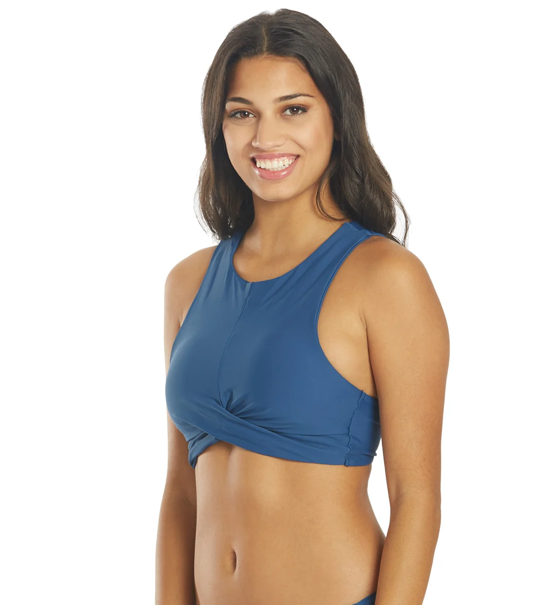 prAna Women's Corinne High Neck Bikini Top - Image 5