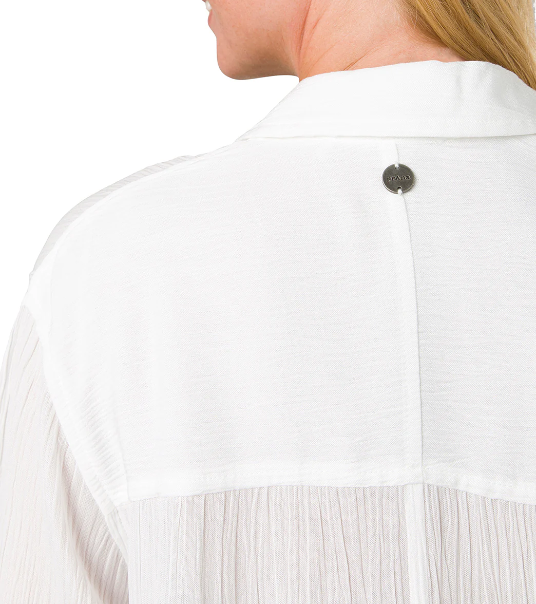 prAna Women's Fernie Cover Up Shirt - Image 14